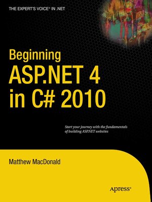 cover image of Beginning ASP.NET 4 in C# 2010